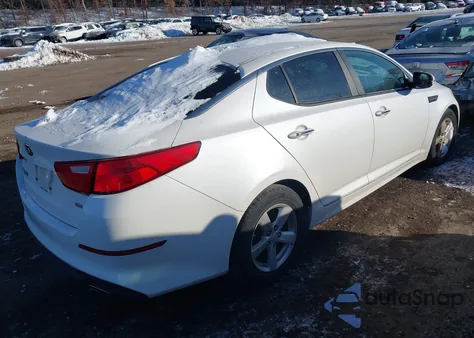2015 Kia Optima Lx from USA, damaged, VIN KNAGM4A75F5590632